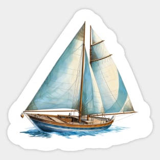 Sailboat Sticker